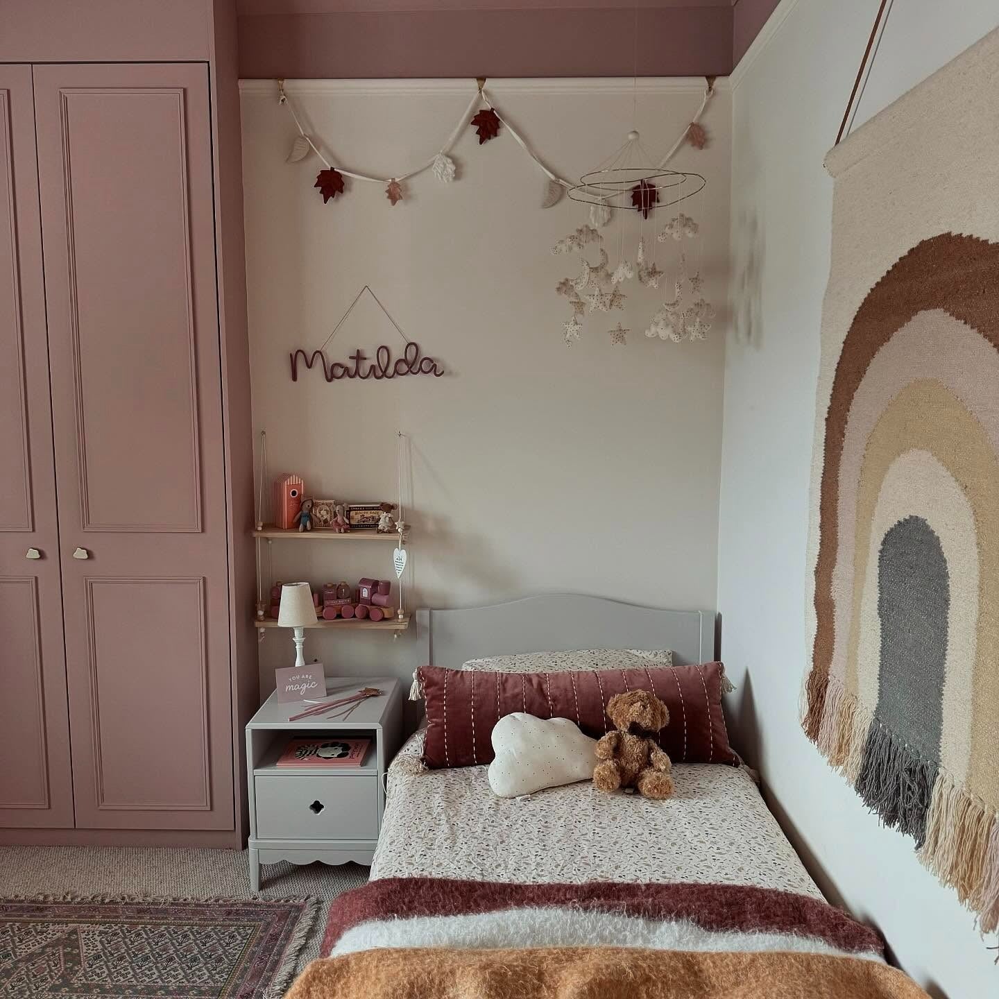 Personalize Her Space With a Whimsical Name Sign