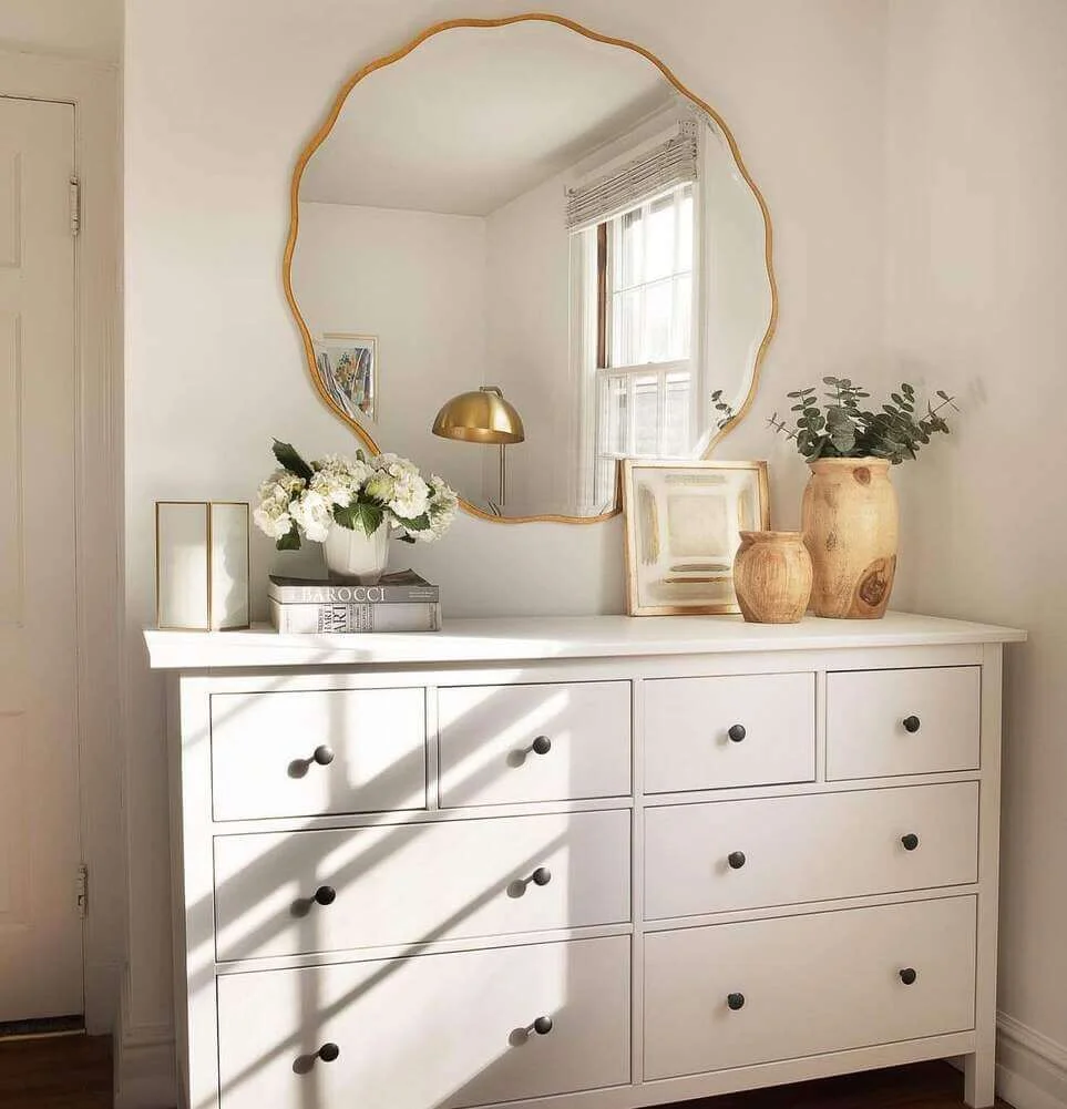 Organic Mirror Shape Adds Whimsical Flair