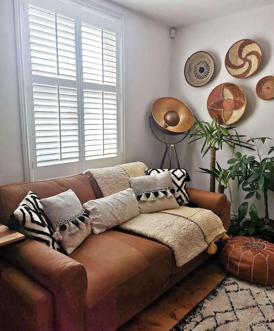 Woven Wall Baskets Add Global Flair