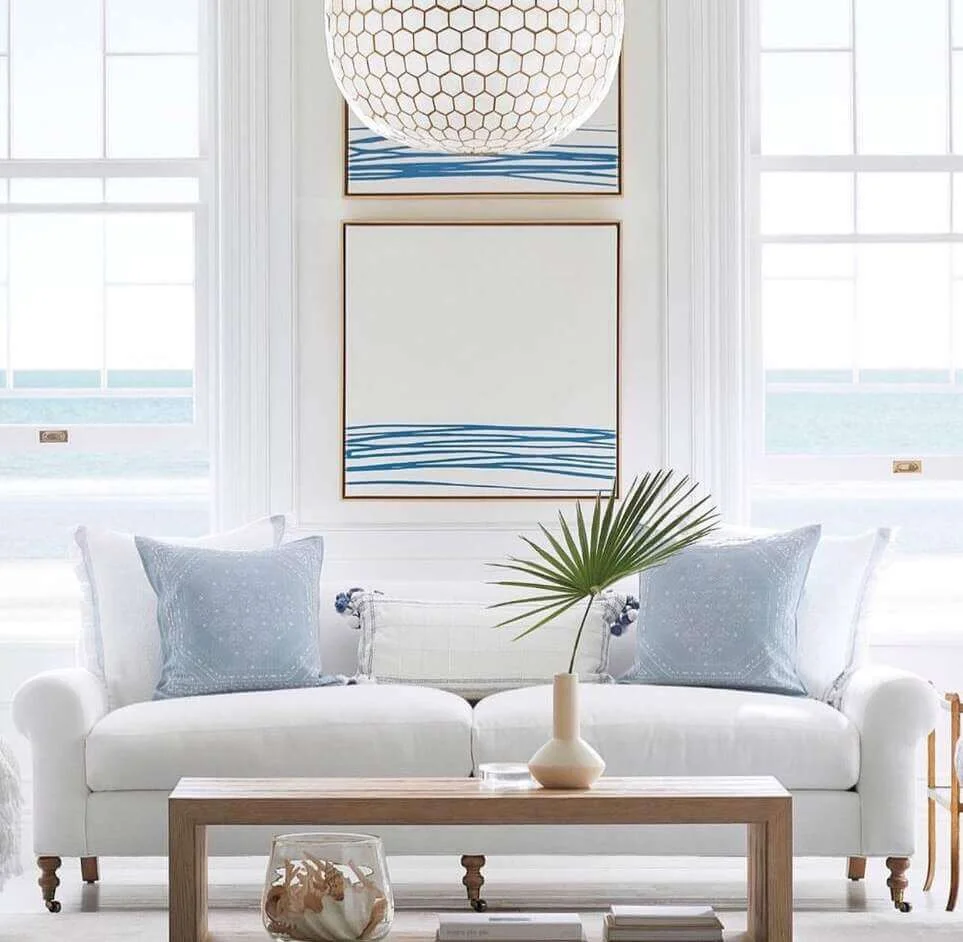 Frame Your Ocean View With Matching Square Art