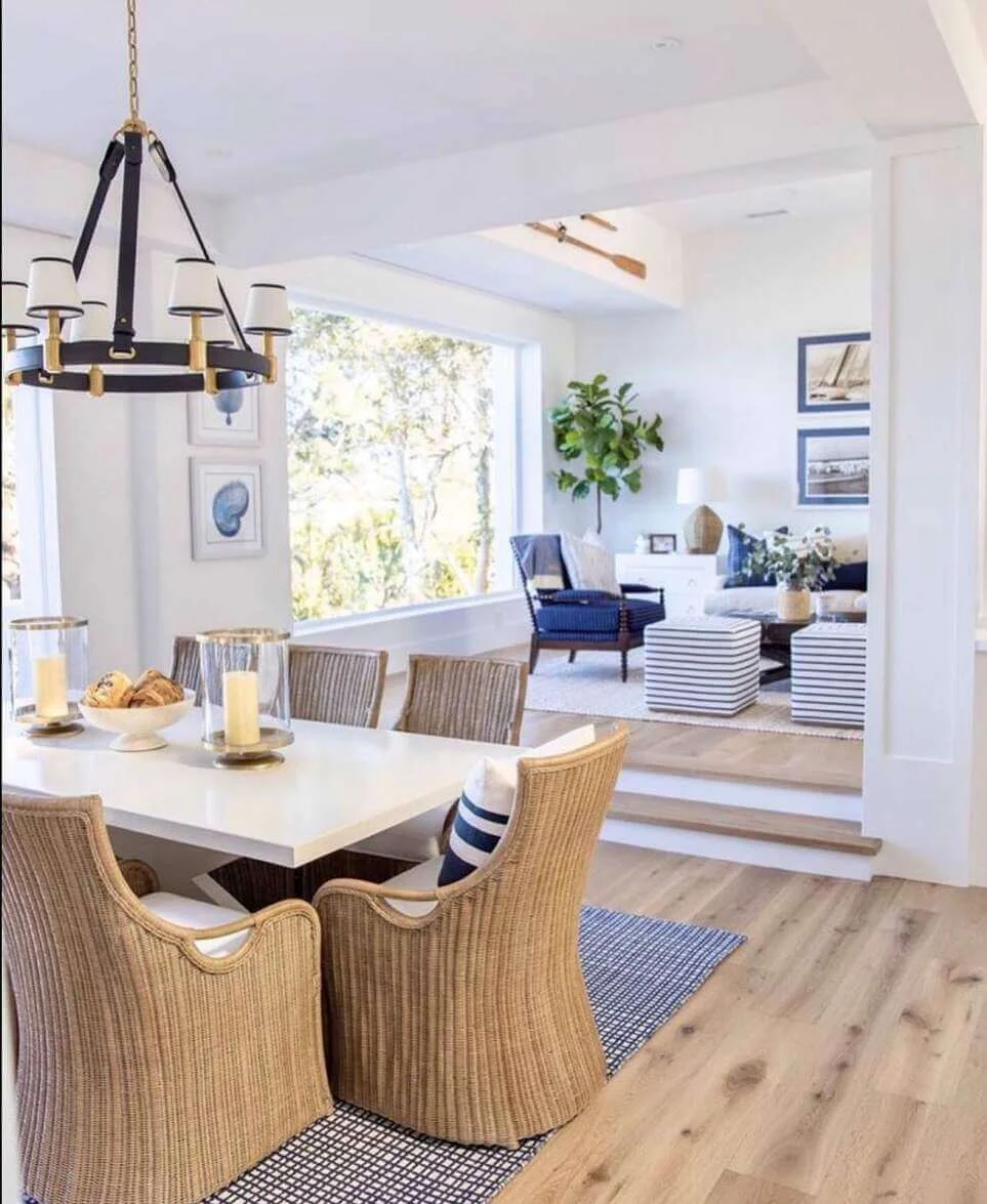 Incorporate Natural Texture With Woven Rattan Chairs