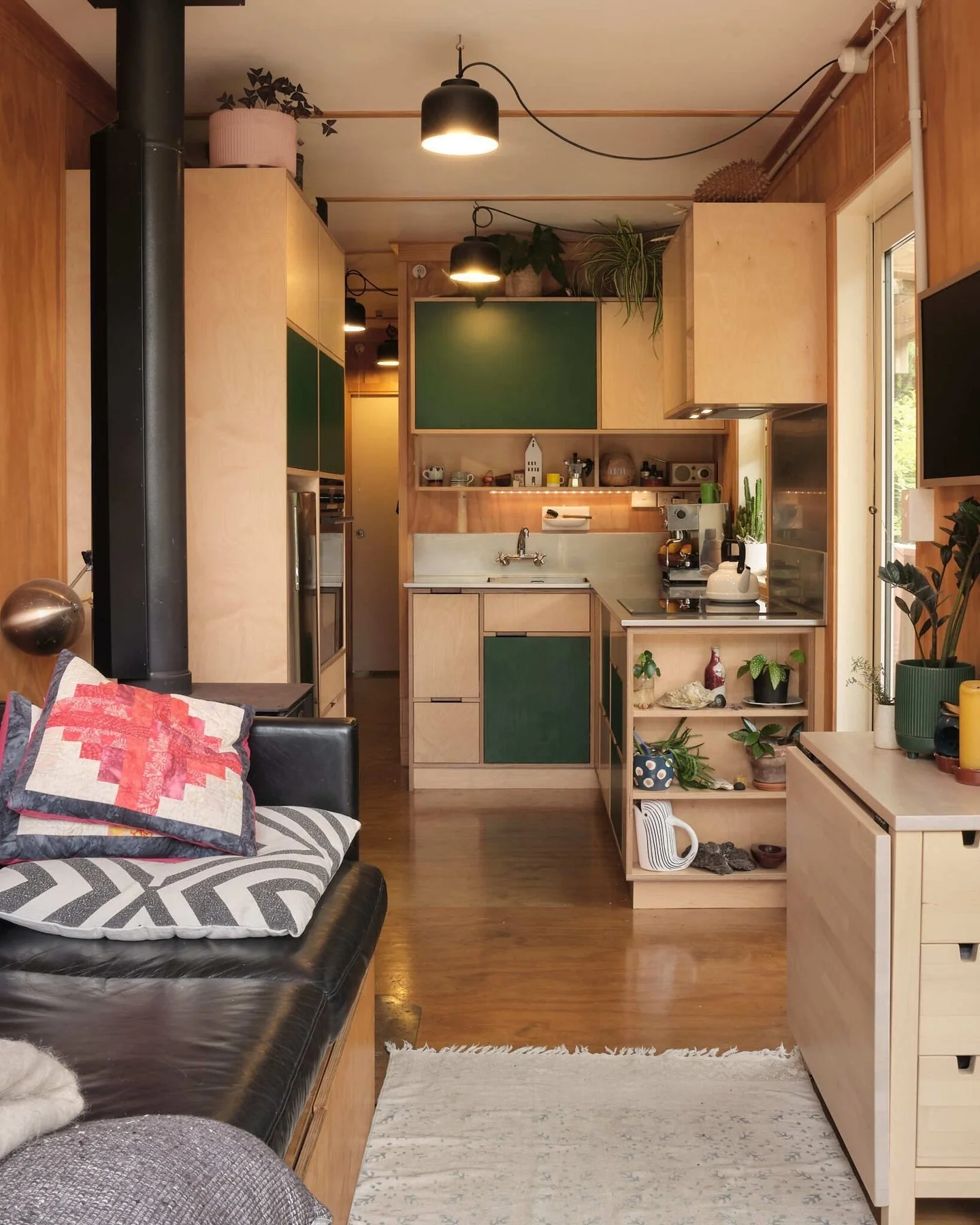 Keep Essentials Handy With an Open Shelving Unit