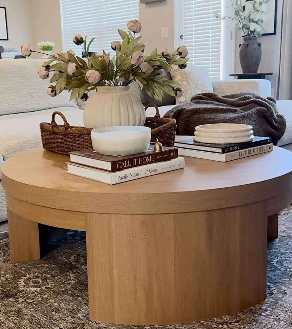Layer Books and Trays for Textured Depth