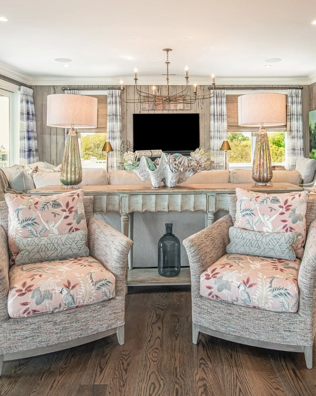 Soften the Palette with Textured Armchairs