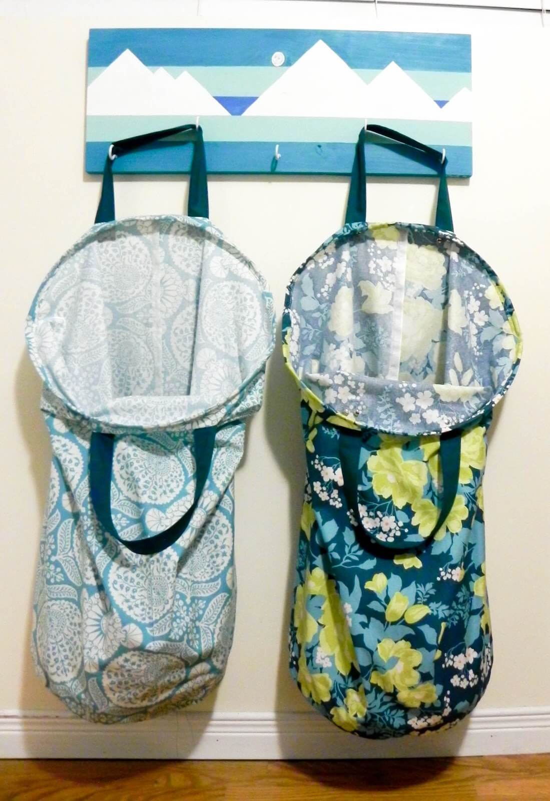 Differentiate Laundry Loads with Patterned Fabric Bags