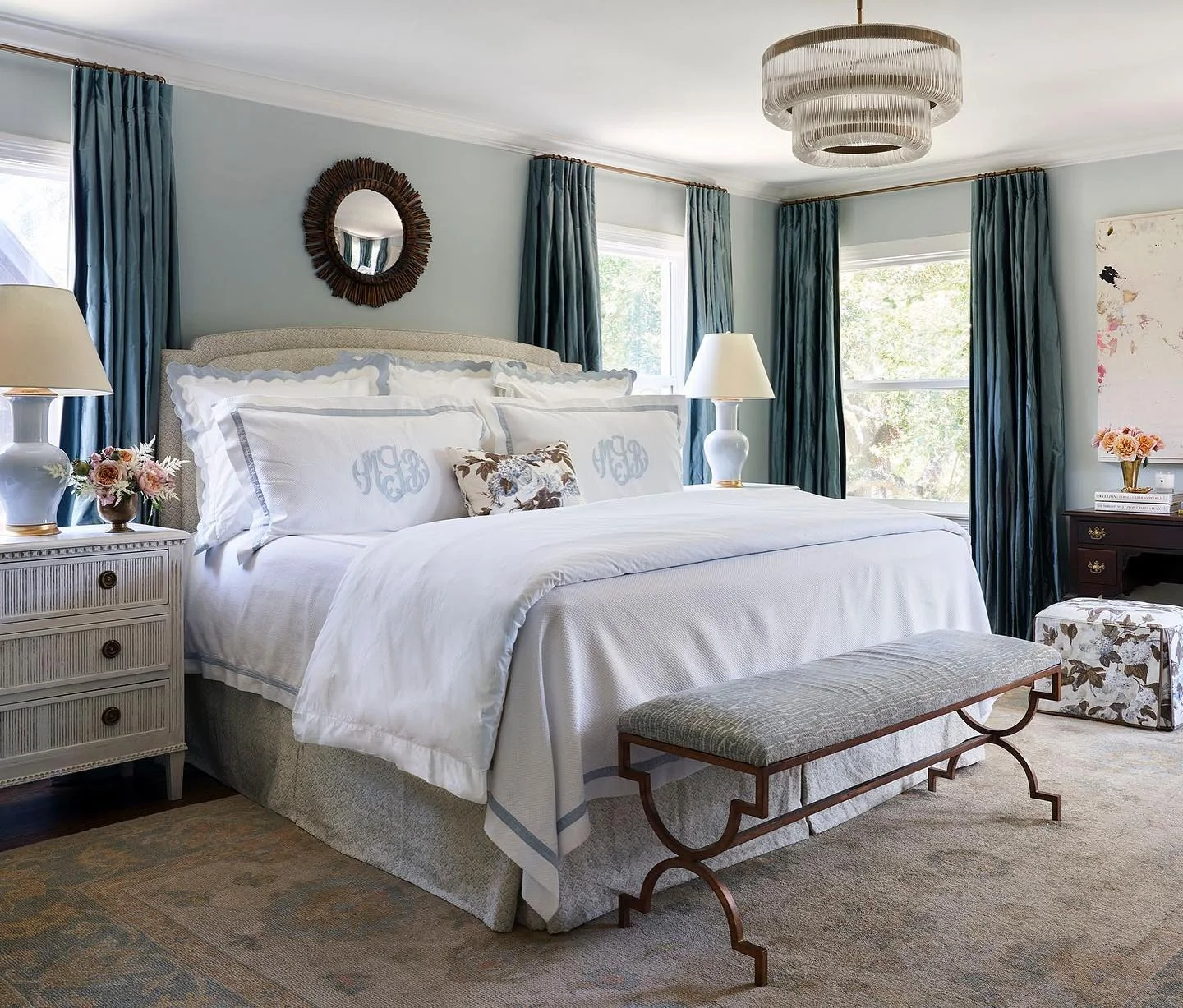 Personalize Your Bedding with Monograms