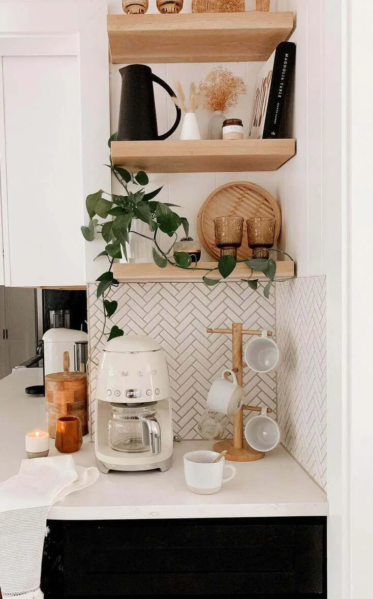 Keep Mugs Accessible on a Wood Mug Tree