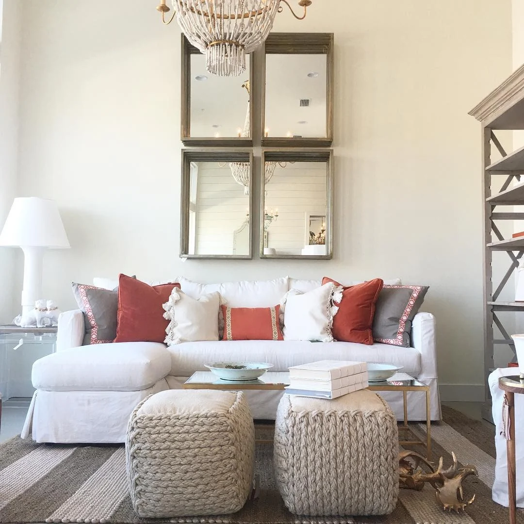 Layered Focal Point with Four Square Mirrors