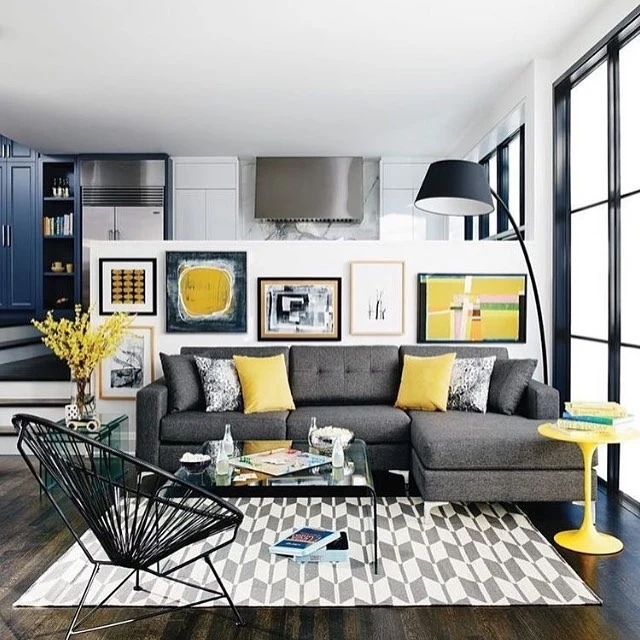 Layer Geometric Prints for a Gallery Wall