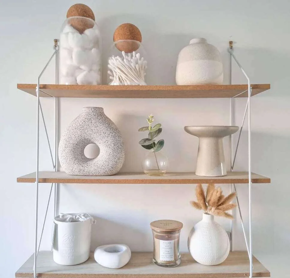 Keep Cotton Swabs and Balls Tidy in Glass Jars