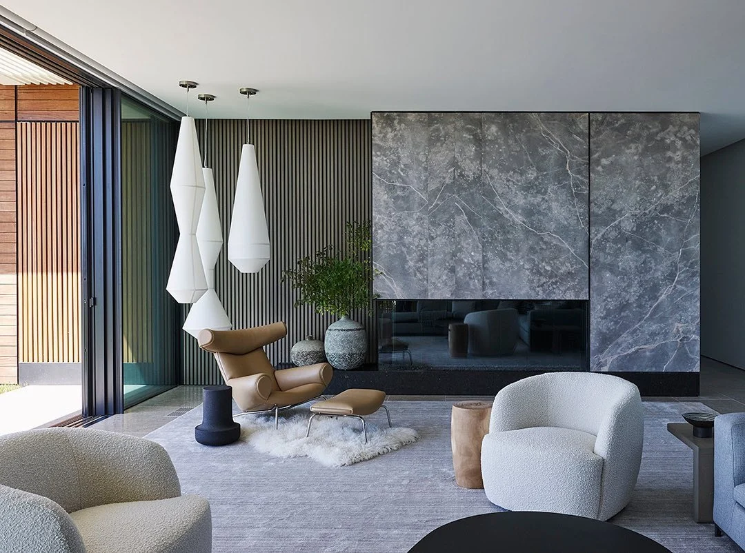 Oversized Pendant Lights Create a Dramatic Focal Point