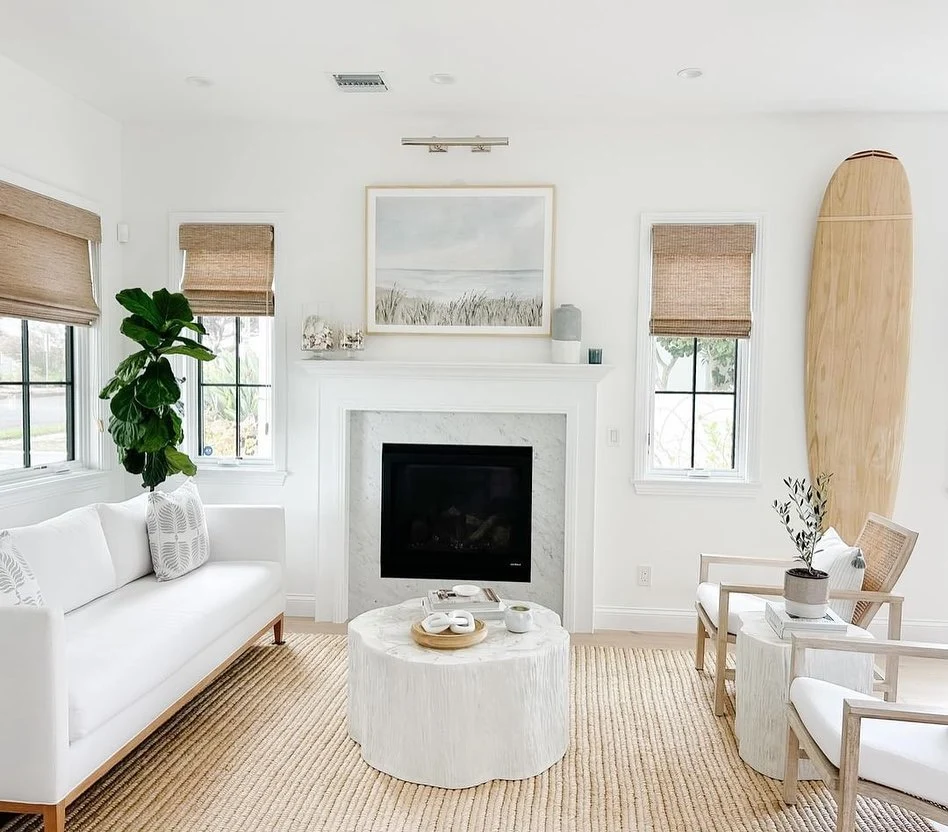 Textured Stump Coffee Table Creates a Natural Focal Point