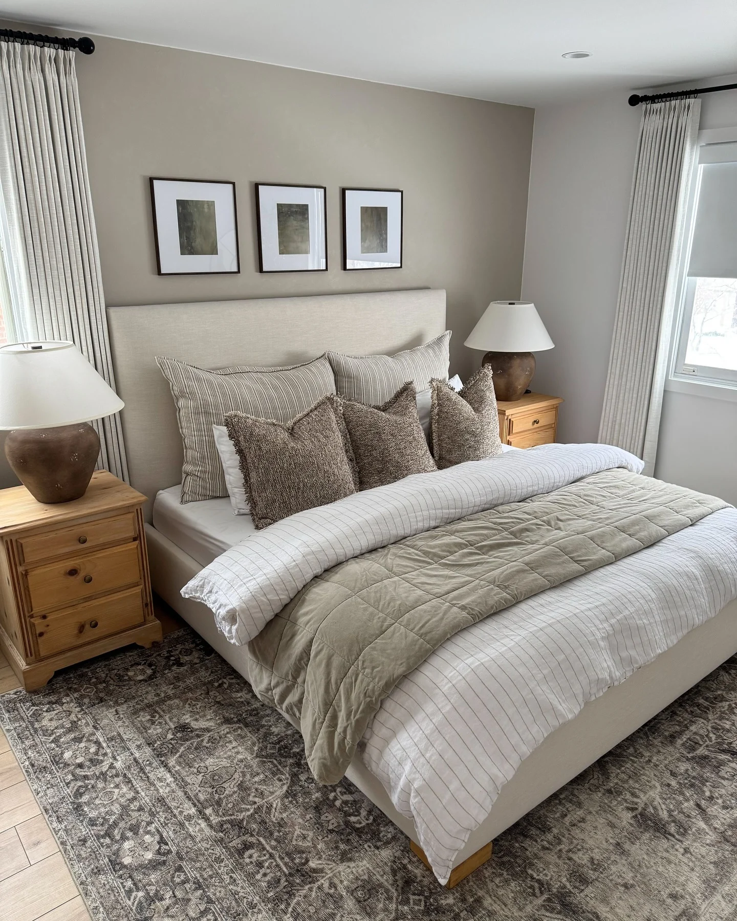 Balance the Space With Three Framed Prints