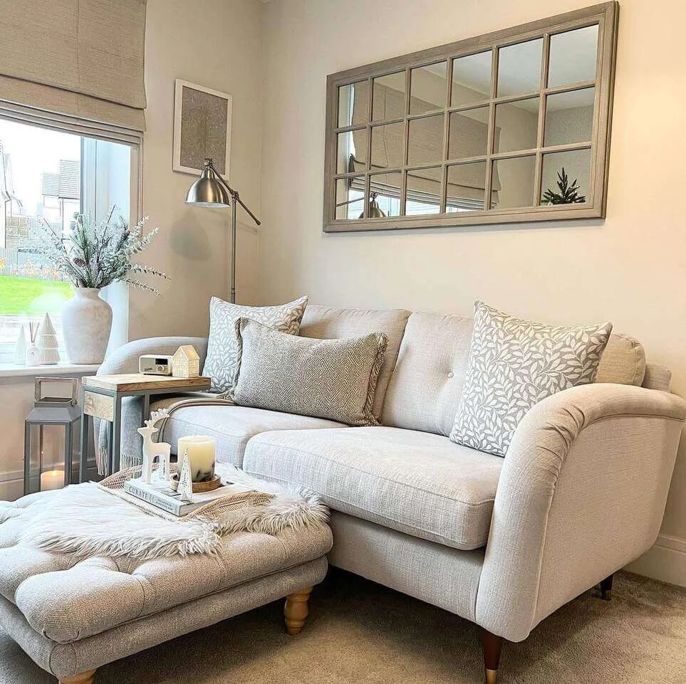 Windowpane Mirror Reflects Light and Adds Architectural Interest