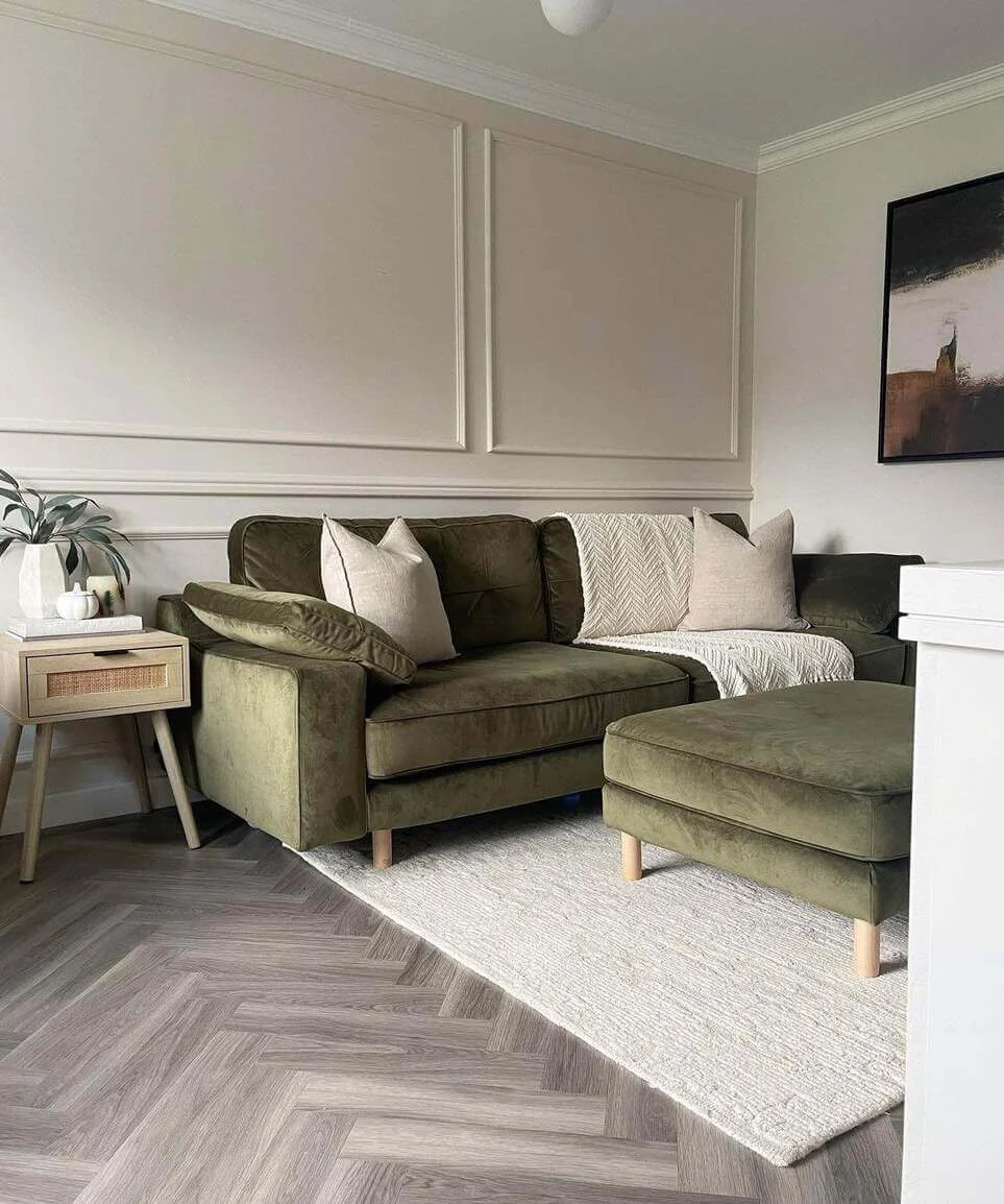 Framed Wall Paneling Adds Architectural Detail