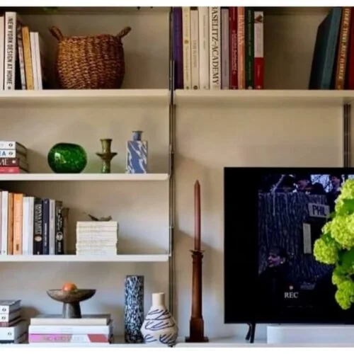 Grouped Ceramic Vases Add Patterned Accents