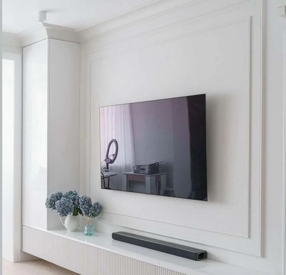 Integrate Your TV with Recessed Paneling
