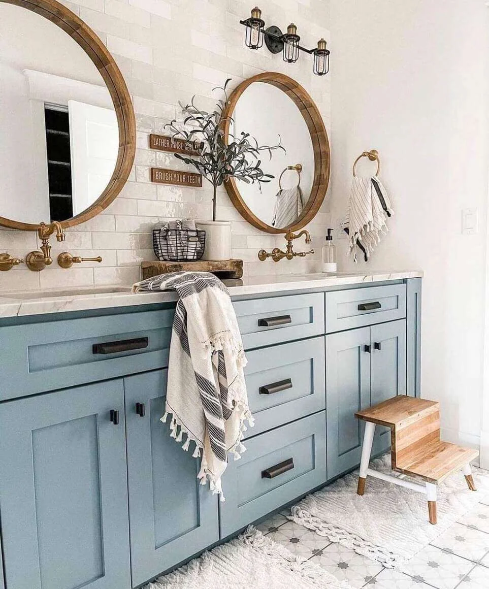 Wooden Step Stool for Easy Access to High Shelves
